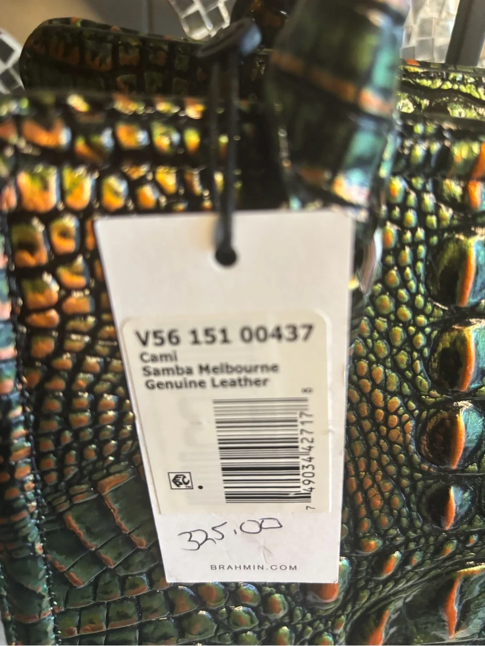 ⭐️Brahmin Cami Samba Melbourne Satchel